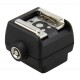 Flash Shoe to PC Sync Adapter JSC-6